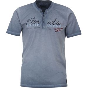 CASA MODA comfort fit heren T-shirt, blauw