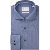 Michaelis slim fit heren overhemd, Oxford, donkerblauw