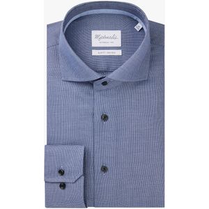 Michaelis slim fit heren overhemd, Oxford, donkerblauw