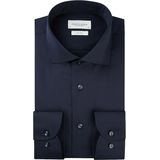 Profuomo - Twill Hemd - Blauw - Extra Lange Mouwen