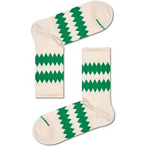 Happy Socks Zigzag 3/4 Crew Sock, unisex sokken - Unisex - Maat: 36-40