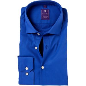 3 voor 99 | Redmond slim fit overhemd, kobaltblauw 43/44