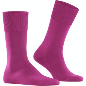 FALKE ClimaWool herensokken, roze (berry) -  Maat: 45-46