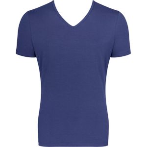 Sloggi Men GO Shirt V-Neck Slim Fit - heren T-shirt met een V-hals (1-pack) - blauw
