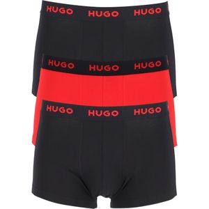 HUGO trunks (3-pack), heren boxers kort, multicolor (set met verschillende kleuren) -  Maat: XXL