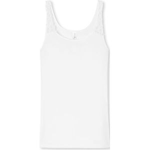 SCHIESSER selected! premium singlet (1-pack), dames hemd wit