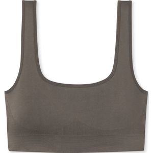 SCHIESSER Seamless Matt bralette (1-pack), dames bustier naadloos taupe