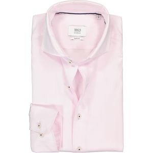 ETERNA 1863 slim fit casual Soft tailoring overhemd, twill heren overhemd, roze