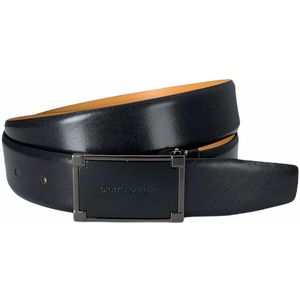PIERRE CARDIN leren heren riem, zwart