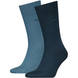 Calvin Klein Sock (2-pack), heren sokken, blauw