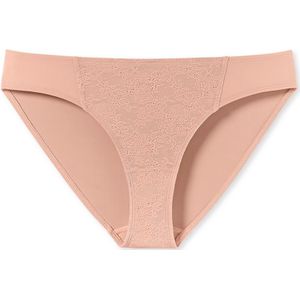 SCHIESSER Air slip (1-pack), dames rioslip ondoorzichtig kant perzik -  Maat: 38