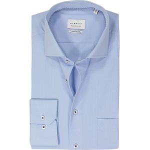 ETERNA modern fit overhemd, popeline, lichtblauw