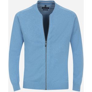 CASA MODA comfort fit vest, blauw -  Maat: S