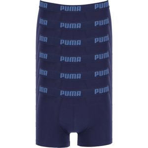 Puma Basic Boxer heren (6-pack), navy blauw -  Maat: S