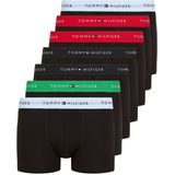 Tommy Hilfiger - Boxershorts - Zwart - 7-pack - Normale Lengte