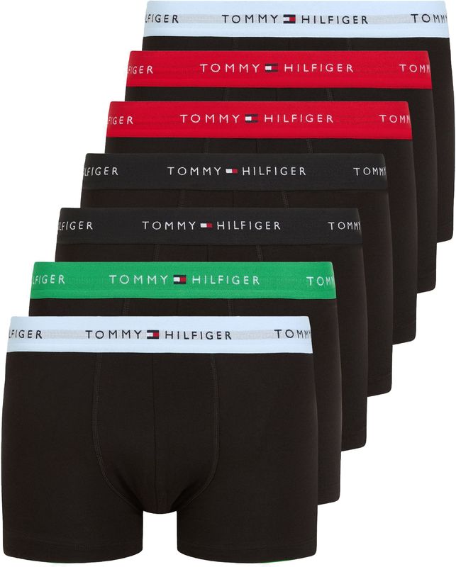 Tommy Hilfiger - Boxershorts - Zwart - 7-pack - Normale Lengte