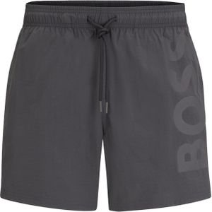 HUGO BOSS Octopus swim shorts, heren zwembroek, middengrijs