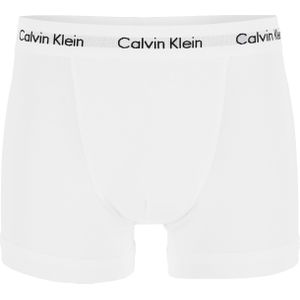 Calvin Klein Modern Cotton trunk (2-pack), heren boxers normale lengte, wit -  Maat: XL