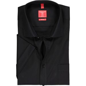 3 voor 99 | Redmond regular fit overhemd, korte mouw, zwart 43/44