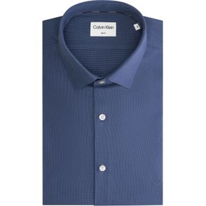Calvin Klein slim fit overhemd, Tonal Structure Slim Shirt, lichtblauw