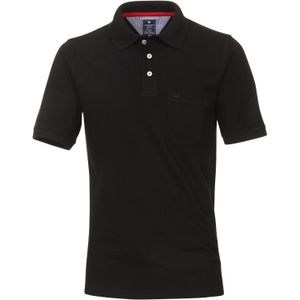 Redmond regular fit poloshirt, zwart