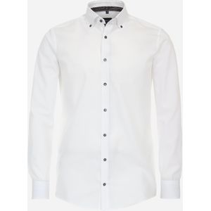 VENTI modern fit overhemd, mouwlengte 72 cm, popeline, wit