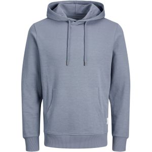 JACK & JONES Basic sweat hood regular fit, heren hoodie katoenmengsel met capuchon, bruin