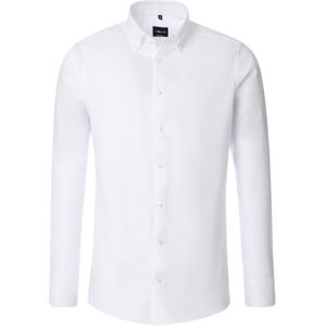 VENTI modern fit overhemd, Oxford, wit