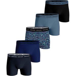 Bjorn Borg Cotton Stretch boxers, heren boxers normale lengte (5-pack), multicolor -  Maat: L
