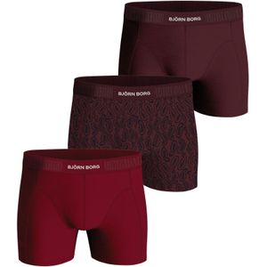 Bjorn Borg Cotton Stretch boxers, heren boxers normale lengte (3-pack), multicolor -  Maat: S