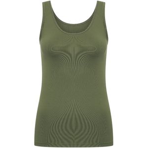 RJ Bodywear RJ dames Pure Color dames hemd (1-pack), donkergroen