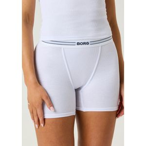Bjorn Borg dames Original Rib boxer, boxers lange pijpen (1-pack), wit