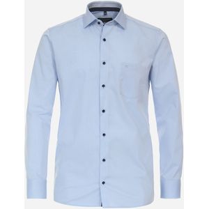 CASA MODA modern fit overhemd, popeline, blauw 47