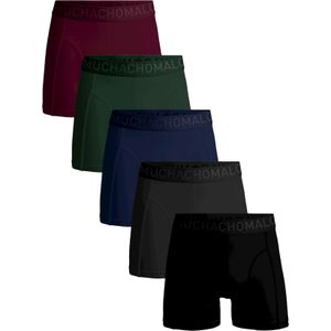 Muchachomalo boxershorts, heren boxers normale lengte (5-pack), Light Cotton Solid -  Maat: M