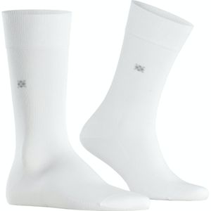 Burlington Dublin herensokken, wit (white)