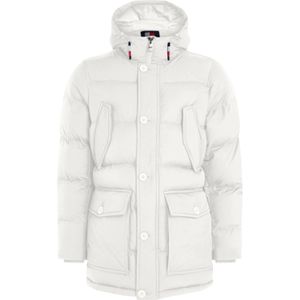 Tommy Hilfiger Essential Rockie Parka, heren jas, beige -  Maat: S