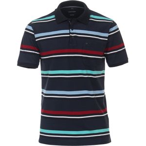 CASA MODA comfort fit heren polo, blauw