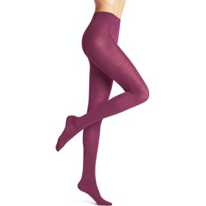 FALKE Softmerino dames panty, red plum