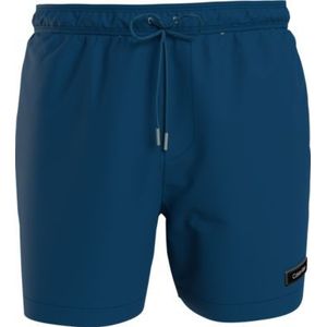 Calvin Klein Medium Drawstring swimshort, heren zwembroek, blauw -  Maat: XXL