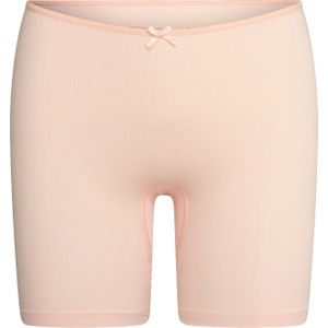 RJ Bodywear Pure Color dames extra lange pijp short (1-pack), perzik -  Maat: S