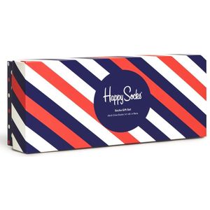 Happy Socks Classic Navy Socks Gift Set (4-pack), unisex sokken in cadeauverpakking - Unisex - Maat: 41-46