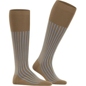 FALKE Shadow heren kniekousen, bruin (wholegrain)