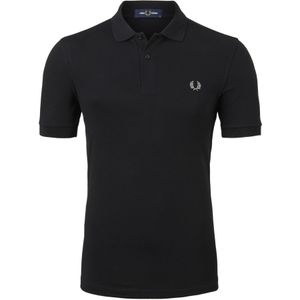 Fred Perry M6000 polo shirt, heren polo black, zwart -  Maat: S