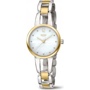 Boccia bicolor horloge grote schakels 3290-02