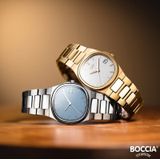 BOCCIA goudkleurig horloge 3348-02