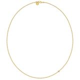 Julie Sandlau verguld collier zirkonia 45 60 80 cm