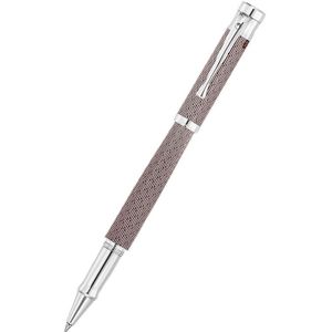 Waldmann zilveren Tango Roller pen bordeaux rood zilver