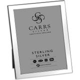 Grote zilveren fotolijst strakke smalle rand FNPR5/w Carrs