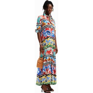 Ethnisches Maxi-Hemdkleid Stella Jean