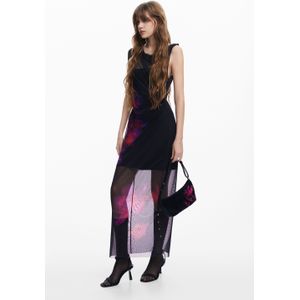 Tüllkleid mit Blumen